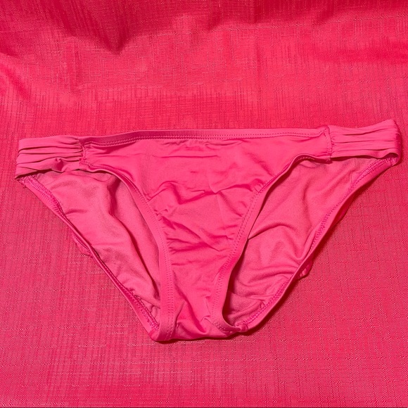 XHILARATION PINK BANDEAU BIKINI SIZE S - Picture 3 of 10